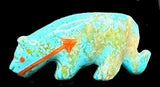 Zuni Turquoise Mountain Lion Fetish