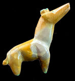 Zuni Giraffe Fetish American Indian Stone Animal Carving