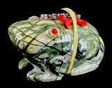 Aaron & Thelma Sheche Frog Fetish Southwestern American Indian Pueblo Carving