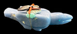 Angelite Zuni Raven Fetish Southwwestern Pueblo Indian Carving