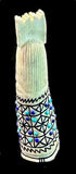 Tabletta Corn  Maiden Zuni Indian Antler Carving
