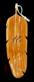 Deer and Eagle Cedar Prayer Feather Zuni Indian Art