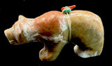 Sherdine Tsattie Bear Fetish Zuni Stone Animal Carving