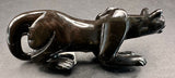 Hiram Peynetsa Large Mountain Lion Fetish American Indian Stone Animal Carving