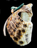 Bryston Bowannie Cowrie Shell Eagle Fetish Southwestern Pueblo Zuni Indian Bird Carving