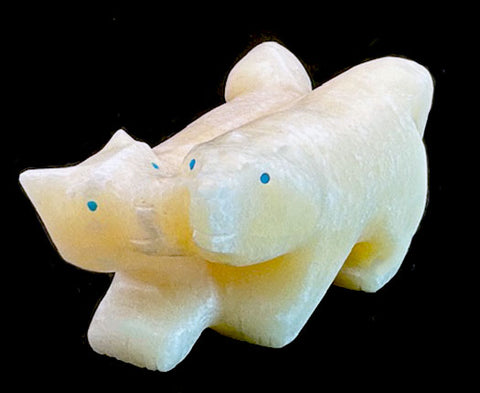 Gibbs Othole Dual White Wolves Fetish