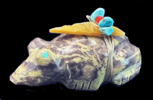 Rare "Signed" Lena Boone Frog Fetish