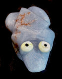 Bernard Homer Jr(D) Frog Fetish Zuni Puebo Indian Angelit Amphibian Carving