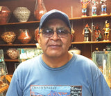 Jet Mountain Lion Fetish Herb Halate Zuni Indian Carver Artist