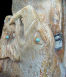 Derrick Kaamasee Eagle Diorama Sculpture