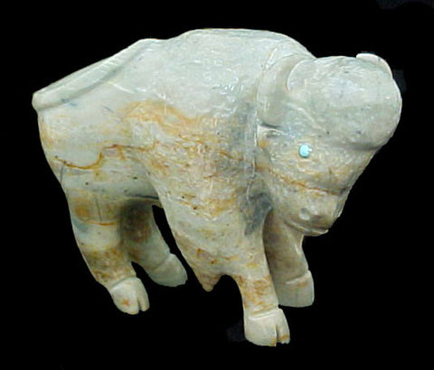 Bison Fetish Carving