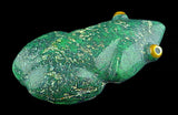 Bernard Homer Sr Turquoise Frog Fetish Zuni Indian Master Carver Artist