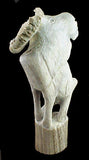 Elk Antler Moose Fetish Southwestern Pueblo Zuni Indian Animal Carving