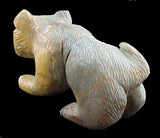 Southwestern Bobcat Fetish Hand Carved Western Pueblo Stone Animal Artifact
