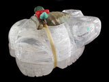 Moon Rock Frog Fetish Debra Gasper Zuni Indian Artist Carver
