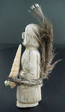 Teddy Weahkee Antler Priest Figure Zuni Pueblo New Mexico Hand Carved Indian Sculpture