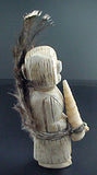 Teddy Weahkee Antler Priest Figure Zuni Indian Master Carver Artist