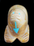 Heartline Seal Fetish Clayton Panteah Abby Quam Zuni Indian Carvers Artists