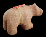 Sandstone Bear Fetish American Indian Stone Animal Carving