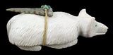 Badger Fetish American Indian Stone Animal Carving