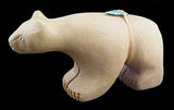 Sandstone Bear Fetish Native American Stone Animal Carving