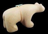 Sandstone Bear Fetish Southwestern Pueblo Zuni Indian Stone Animal Carving