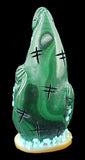 Quandelacy Malachite Corn Maidens Southwestern Pueblo Zuni Indian Stone Fetish Carving
