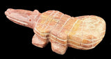 Alligator Fetish American Indian Stone Reptile Carving