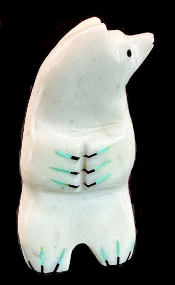 Zuni White Bear Fetish
