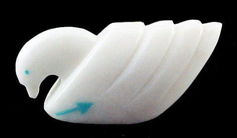 Zuni White Swan Fetish