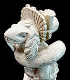 Florentino Martinez Zuni Water Serpent- Kolowisi Zuni Indian Stone Totem Carving