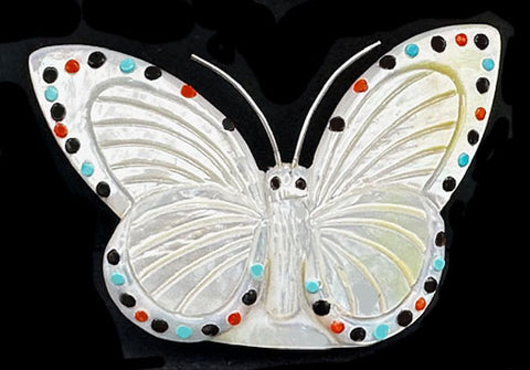 Mother of Pearl Butterfly Fetish