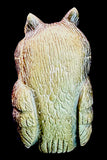 Septarian Nodule Owl Fetish Native American Stone Bird Carving