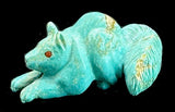 Turquoise Squirrel Fetish