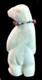 Polar Bear Fetish Darell Westika Zuni Indian Carver Artist