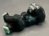 Relaxing Bear Navajo Stone Animal Carving