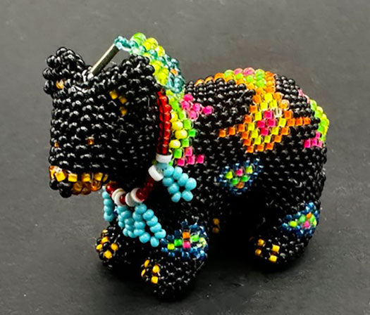 Beaded Black Bear Cub