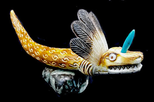 Charles Martinez Jr Kolowisi Zuni Water Serpent