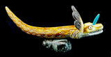 Charles Martinez Jr Kolowisi Zuni Water Serpent American Indian Carving