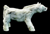 Zuni Pueblo Horse Fetish Native American Zuni IIndian Stone Animal Carving