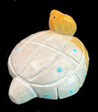 Leekya Turtle Fetish Southwestern Pueblo Zuni Indian Stone Reptile Carvng