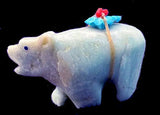 Gibbs Othole Blue Bear Fetish Zuni Indian Stone Animal Carving