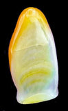 Ron Laahty(D) Gold Lip Mother of Pearl Maiden Carving Zuni Indian Shell Fetish