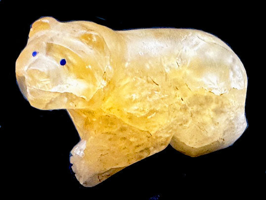 Gibbs Othole Honey Onyx Bear Fetish