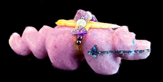 Purple Wolf Fetish