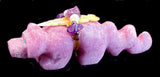 Purple Wolf Fetish Zuni Indian Stone Animal Carving