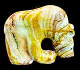 Banded Topaz Medicine Bear Fetish