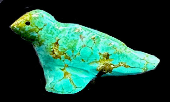 Sarah Leekya (D) Turquoise Eagle Fetish