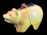 Bernard Homer Jr (D) Zuni Rock Bear Fetish