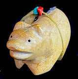 Bernard Homer Jr (D) Zuni Rock Bear Fetish